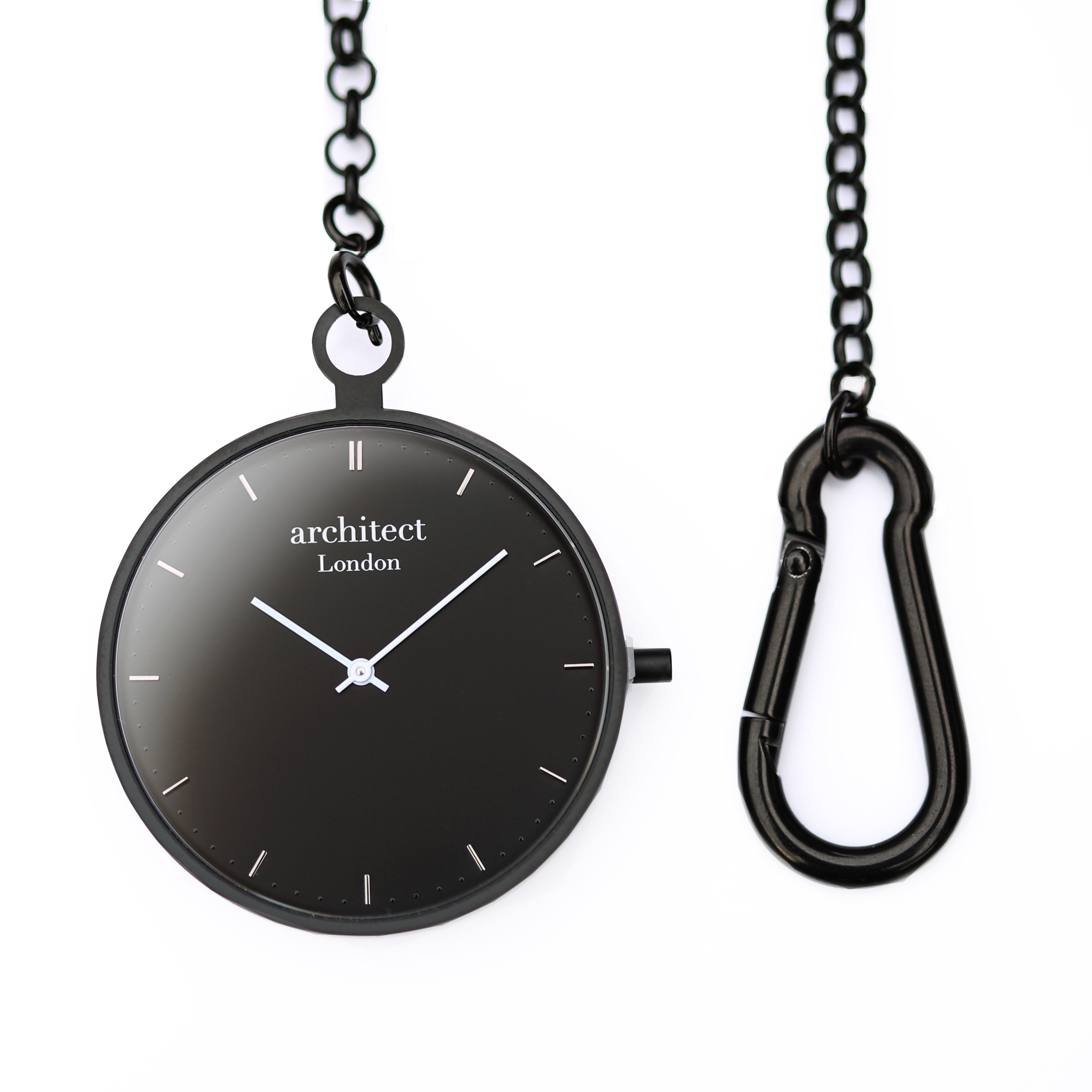 Black modern watch online