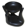 Helping Hand Oil Burner - Black - JOLIGIFT.UK