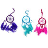 Bali Dreamcatchers - Small Round - Turq/Pink/Purp - JOLIGIFT.UK