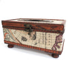 Tissue Box Old Map with Legs - JOLIGIFT.UK