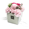 Soap Flower Bouquet - Pink Rose & Carnation - JOLIGIFT.UK