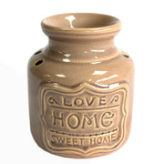 Lrg Home Oil Burner - Grey - Love Home Sweet Home - JOLIGIFT.UK