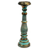 Large Candle Stand - Turquois Gold - JOLIGIFT.UK