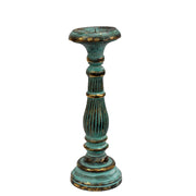 Medium Candle Stand - Turquois Gold - JOLIGIFT.UK