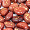 Runes Stone Set in Pouch - Red Jasper - JOLIGIFT.UK