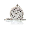 Aromatherapy Diffuser Necklace - Diamonds Heart 30mm - JOLIGIFT.UK