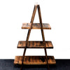 Folding "A" Frame Display - Brown - JOLIGIFT.UK