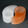 Selenite Ying Yang Candle Holder - JOLIGIFT.UK