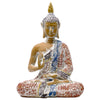 Thai Buddha - Protection - Terraccotta & Sky Blue 26 cm - JOLIGIFT.UK