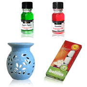 Floral Oil Burner and Fragrance Oils Kit - JOLIGIFT.UK