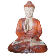Hand Carved Buddha Statue - 60cm Teaching Transmission - JOLIGIFT.UK