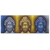 Buddha Painting - Three Heads Gold Detail - JOLIGIFT.UK