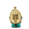 Brass Buddha Figure - Med Head - 8 cm - JOLIGIFT.UK