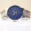 Men's Architect Apollo Blue - Handwriting Engraving - JOLIGIFT.UK