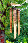 Bamboo Chimes 4 Med Tubes. - JOLIGIFT.UK