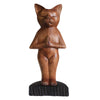 Handcarved Yoga Cats - Standing - JOLIGIFT.UK