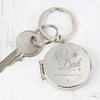 Personalised No.1 Dad Photo Keyring - JOLIGIFT.UK