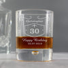 Personalised Classic Whisky Style Tumbler Bubble Glass - JOLIGIFT.UK