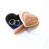 Rose Gold Heart Keepsake With Own Handwriting - JOLIGIFT.UK