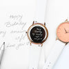 Ladies Architēct Coral - Handwriting Engraving + White Strap - JOLIGIFT.UK