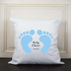 Baby Cushion Cover - Feet (Blue) - JOLIGIFT.UK