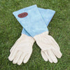 Blue Leather Gardening Gloves - JOLIGIFT.UK