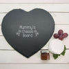 Cute Children's Handwriting Heart Slate Cheese Board - JOLIGIFT.UK