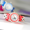 Engraved Kids 3D Football Watch - Red - JOLIGIFT.UK