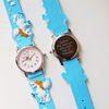 Engraved Kids 3D Unicorn Watch - Light Blue - JOLIGIFT.UK