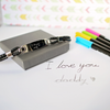 Handwriting Engraving Men's Woven Leather Bracelet - JOLIGIFT.UK