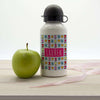 Girls Dainty Floral and Heart Personalised Water Bottle - JOLIGIFT.UK