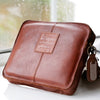 Vintage Leather Tablet Bag With Personalised Name Tag - JOLIGIFT.UK