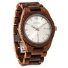 Men's Custom Engrave Walnut Wooden Watch - Personalize Your Watch - JOLIGIFT.UK
