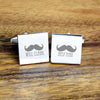Moustache Best Man Cufflinks - JOLIGIFT.UK
