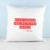 Kind People (Red) Cushion Cover - JOLIGIFT.UK