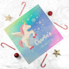 Personalised Colourful Baby Unicorn Christmas Eve Box - JOLIGIFT.UK