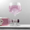 Personalised Crystal Gin Goblet - JOLIGIFT.UK