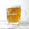 Personalised Father's Day Dimpled Beer Glass - JOLIGIFT.UK