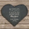 Personalised My Mother is an Angel Slate Heart Keepsake - JOLIGIFT.UK