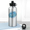 Personalised Silver Water Bottle - JOLIGIFT.UK