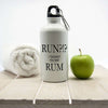 Run!? I Thought You Said Rum Personalised Water Bottle - JOLIGIFT.UK