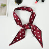 SF1268-RED Charming New Fashion Style Dots Long Scarf - JOLIGIFT.UK