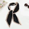 SF1275-BLACK Attractive Fashion Style Scarf Letter Decorated - JOLIGIFT.UK