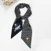 SF1281-BLACK Attractive Fashion StyleScarf Dots Decorated - JOLIGIFT.UK