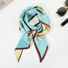 SF1282-BLUE Attractive Fashion StyleScarf Flowers Decorated - JOLIGIFT.UK
