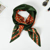 SF1284-BROWN Attractive Fashion StyleScarf Floral Decorated - JOLIGIFT.UK