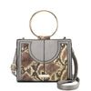 SY2175 APRICOT - Generous Snakeskin Bag With Ring Handle - JOLIGIFT.UK