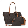 VK5631-COFFEE high quality female bags set fashion - JOLIGIFT.UK